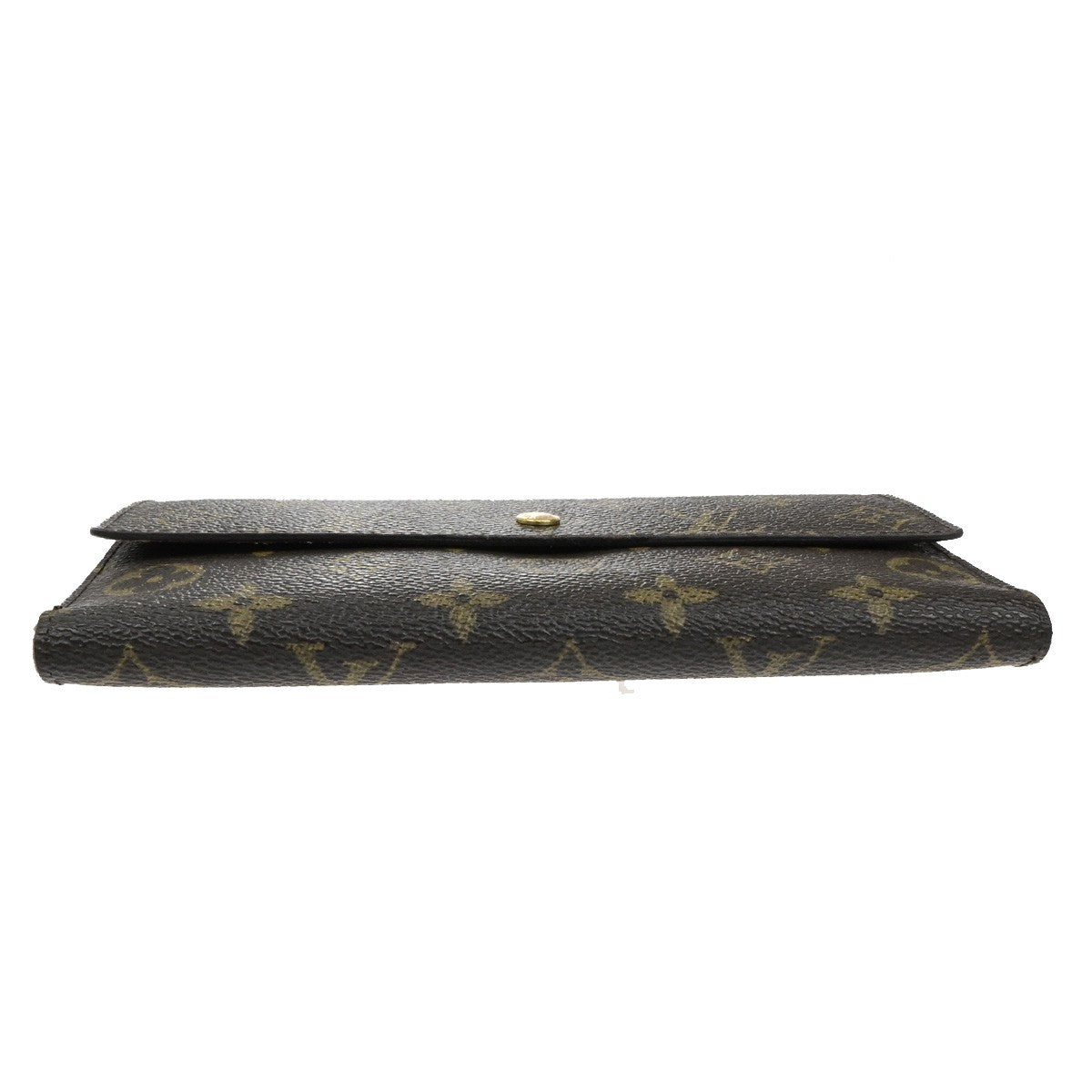 LOUIS VUITTON International Long Trifold Wallet Monogram Leather M61217 68YH185