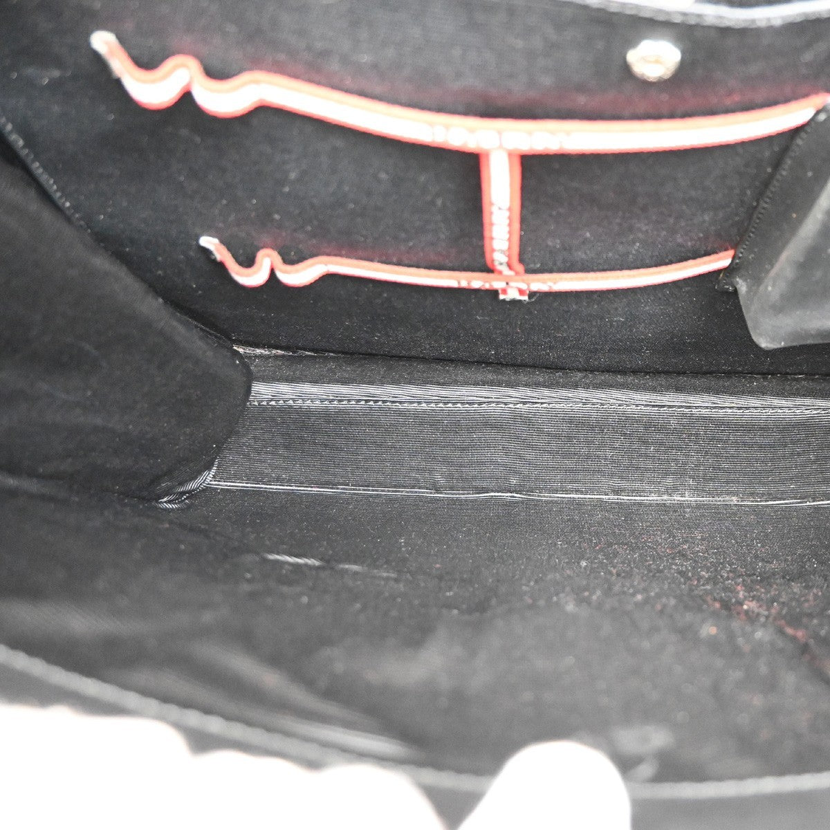 BALLY Logo Briefcase Business Hand Bag Leather Black SHW Spain 09ZA039