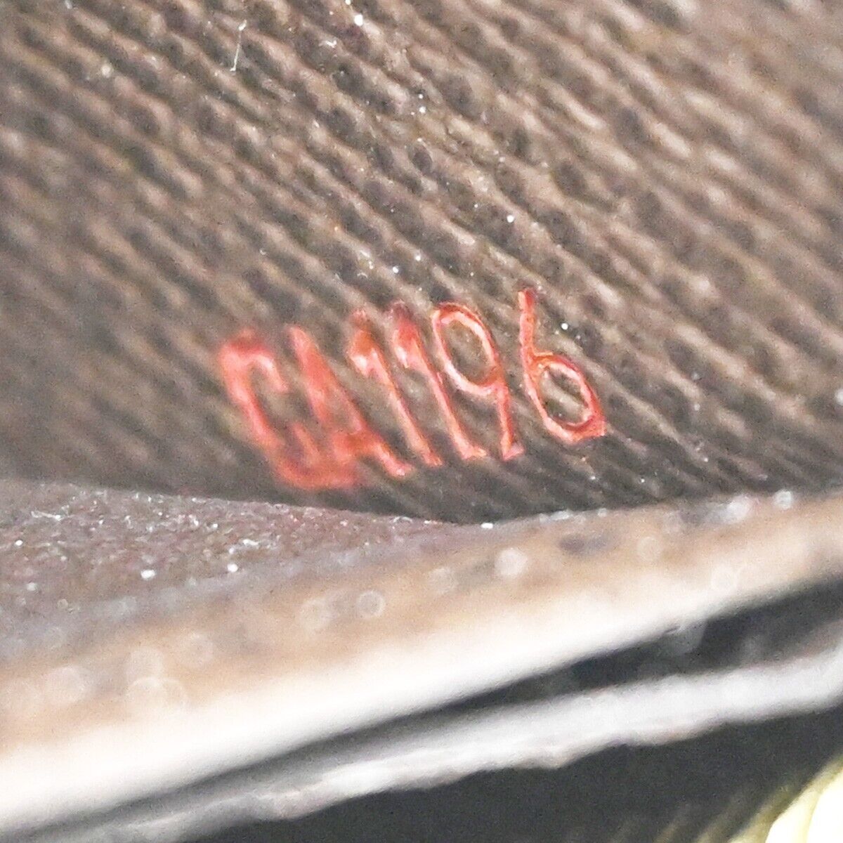 LOUIS VUITTON Zippy Wallet Long Bifold Purse Damier Leather Brown N60015 21RJ315