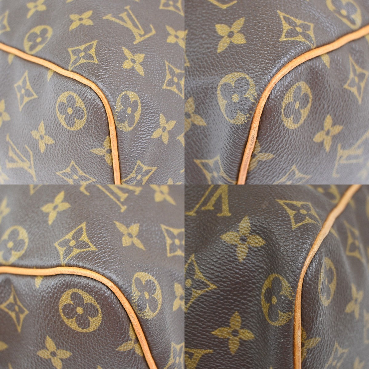 LOUIS VUITTON Speedy 40 Travel Hand Bag Monogram Leather Brown M41522 96YJ059