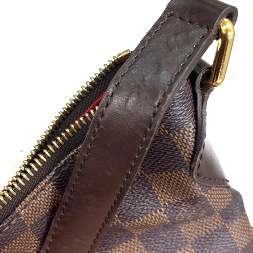 LOUIS VUITTON Bloomsbury GM Shoulder Bag Damier Leather Brown N42250 96KC226