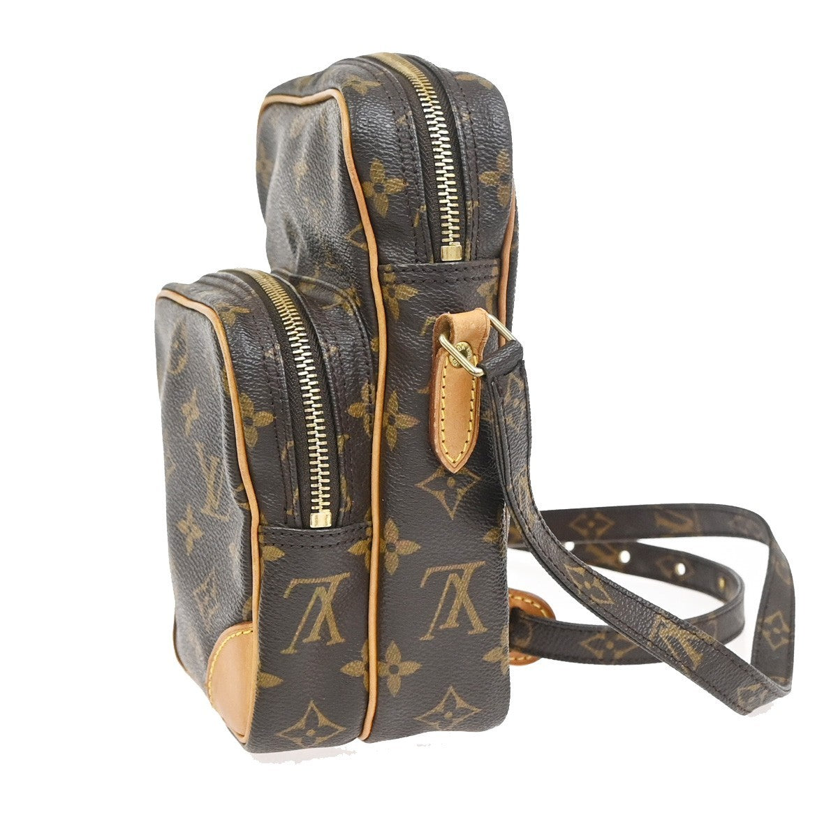 LOUIS VUITTON Amazon Crossbody Shoulder Bag Monogram Leather BN M45236 75KC900