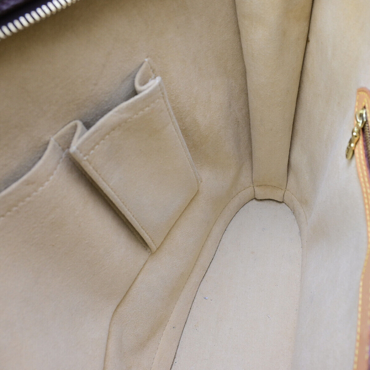 LOUIS VUITTON BABYLONE Shoulder Bag Monogram Leather Brown France M51102 77SJ508