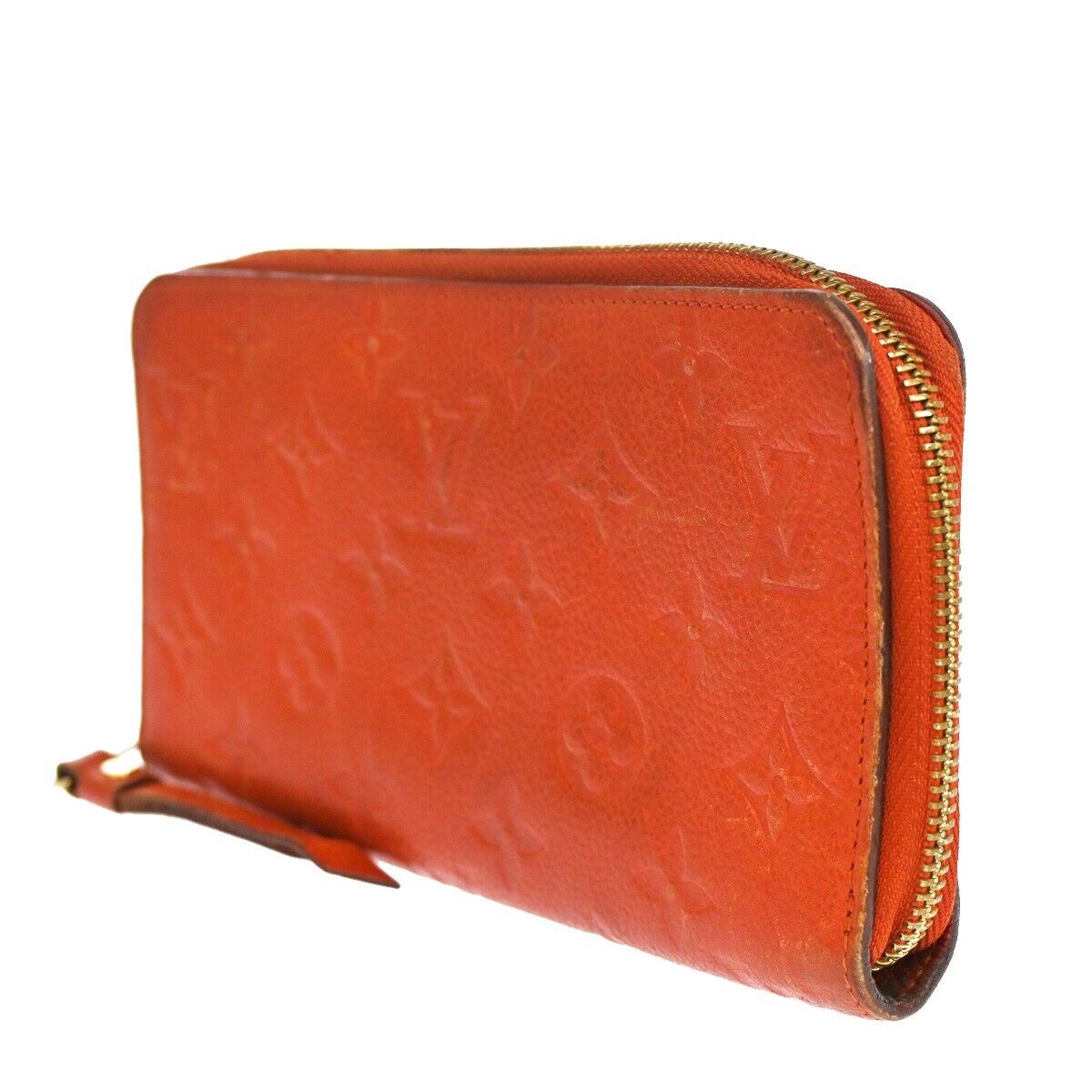 LOUIS VUITTON Secret Long Bifold Wallet Monogram Empreinte Orient M60297 69GA622