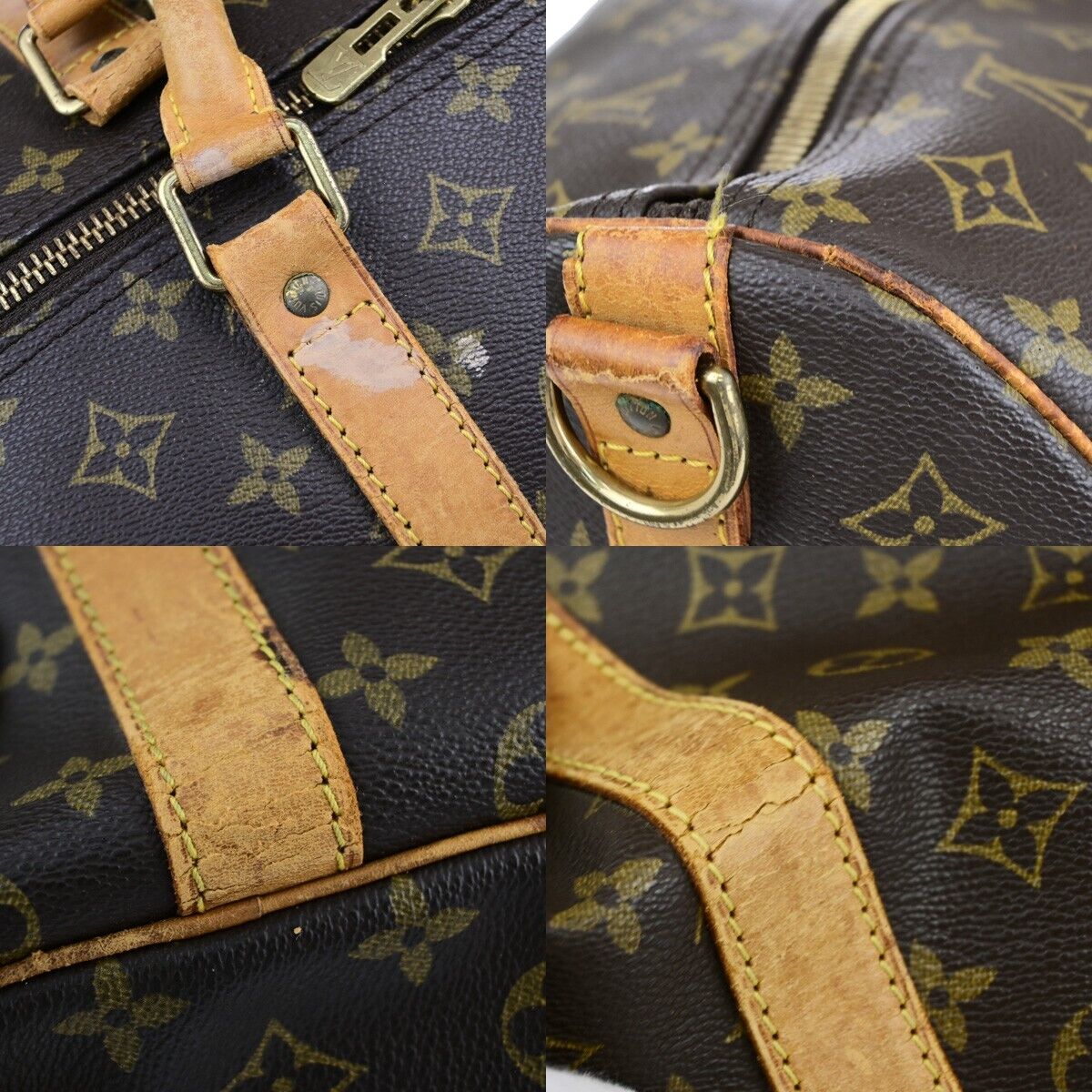 LOUIS VUITTON Keepall Bandouliere 60 2Way Hand Bag Monogram BN M41412 77EB831