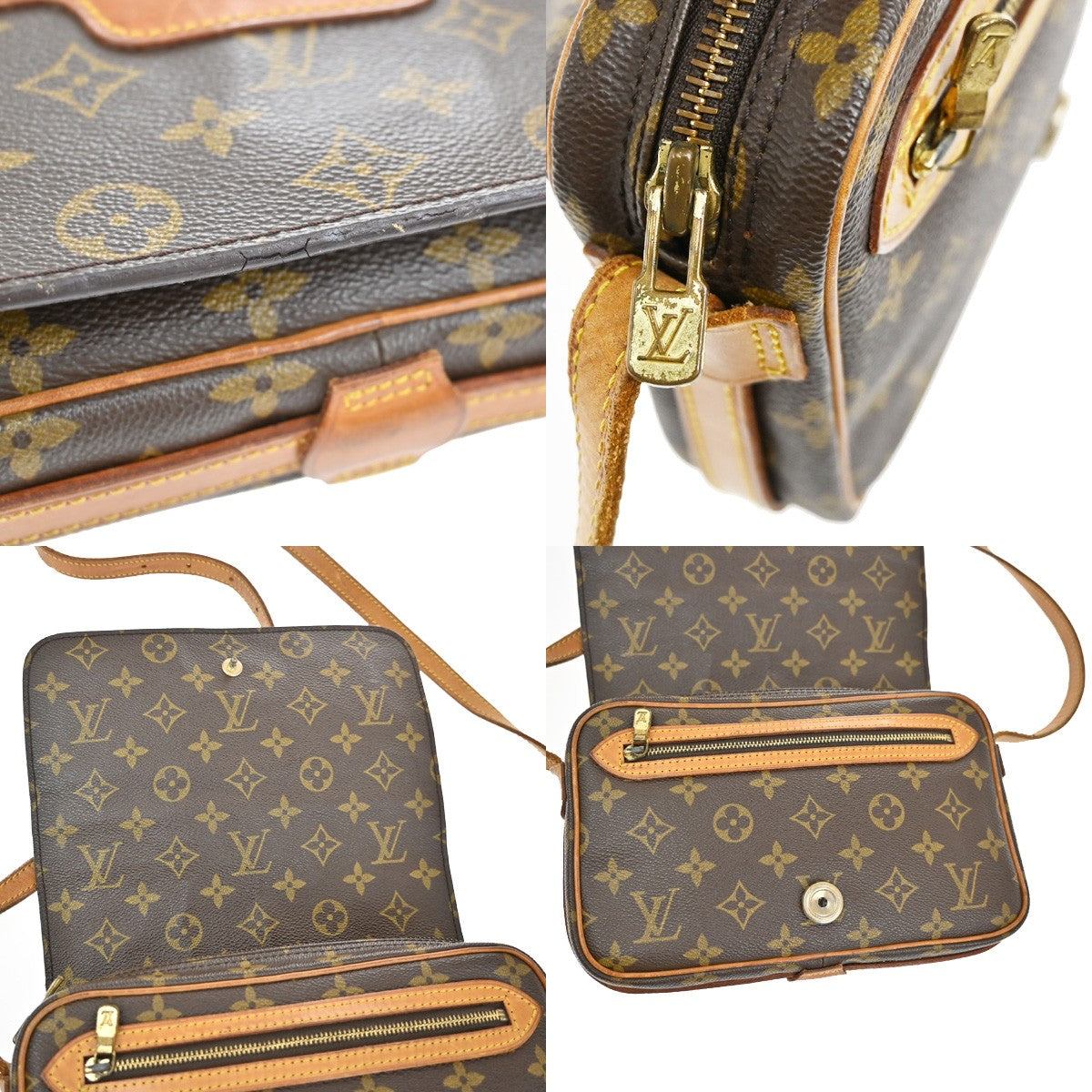 LOUIS VUITTONI Saint Germain 24 Shoulder Bag Monogram Leather BN M51210 31KB358
