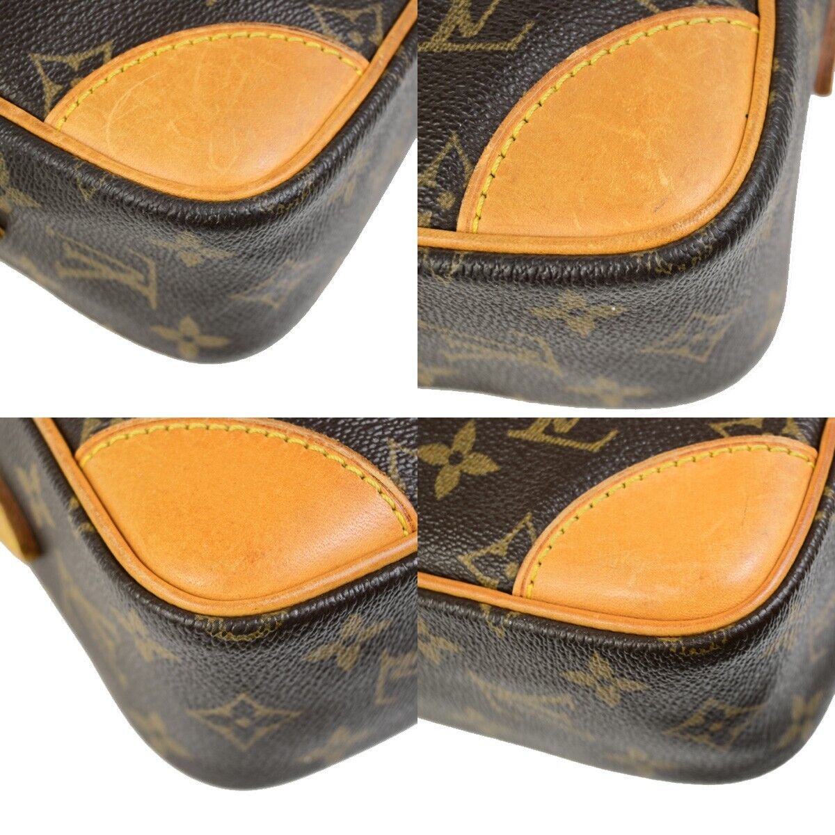 LOUIS VUITTON Trocadero 27 Shoulder Bag Monogram Leather Brown M51274 82ED001