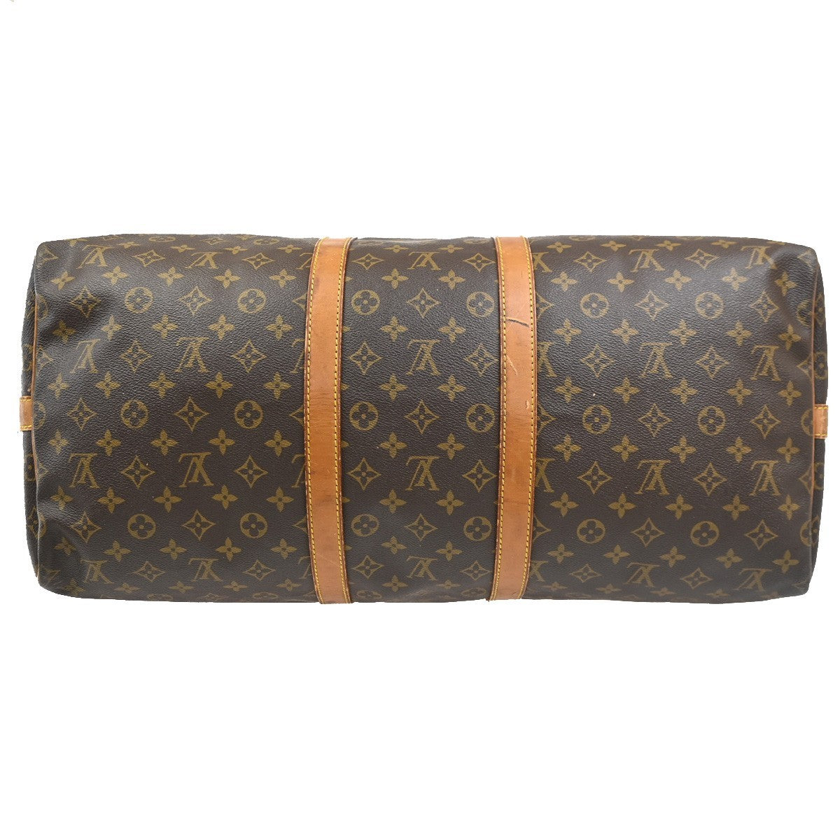 LOUIS VUITTON Keepall Bandouliere 55 2Way Hand Bag Monogram Brown M41414 34PA119
