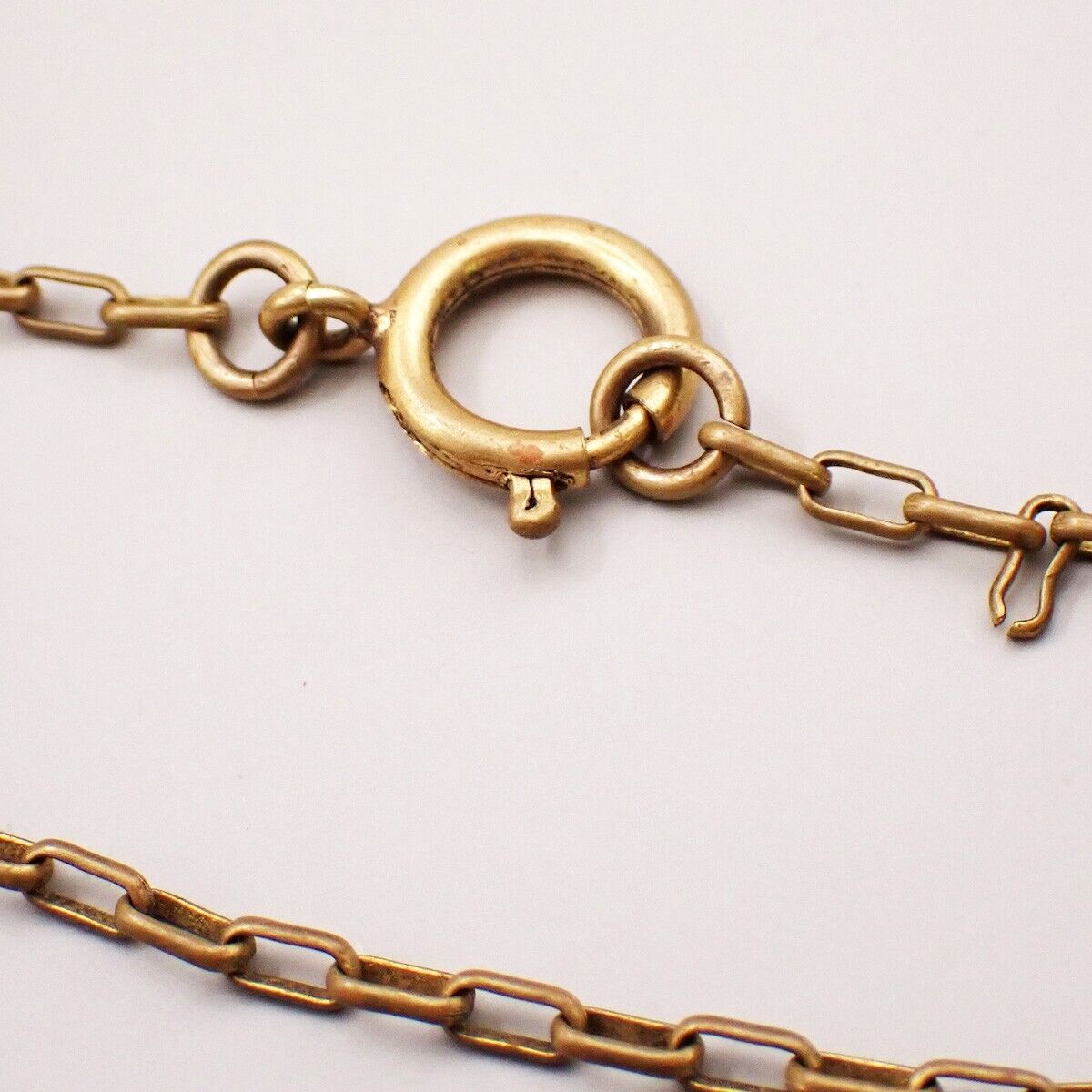 CHANEL CC Logo Chain Necklace Pendant Gold GHW France Vintage 37YG568