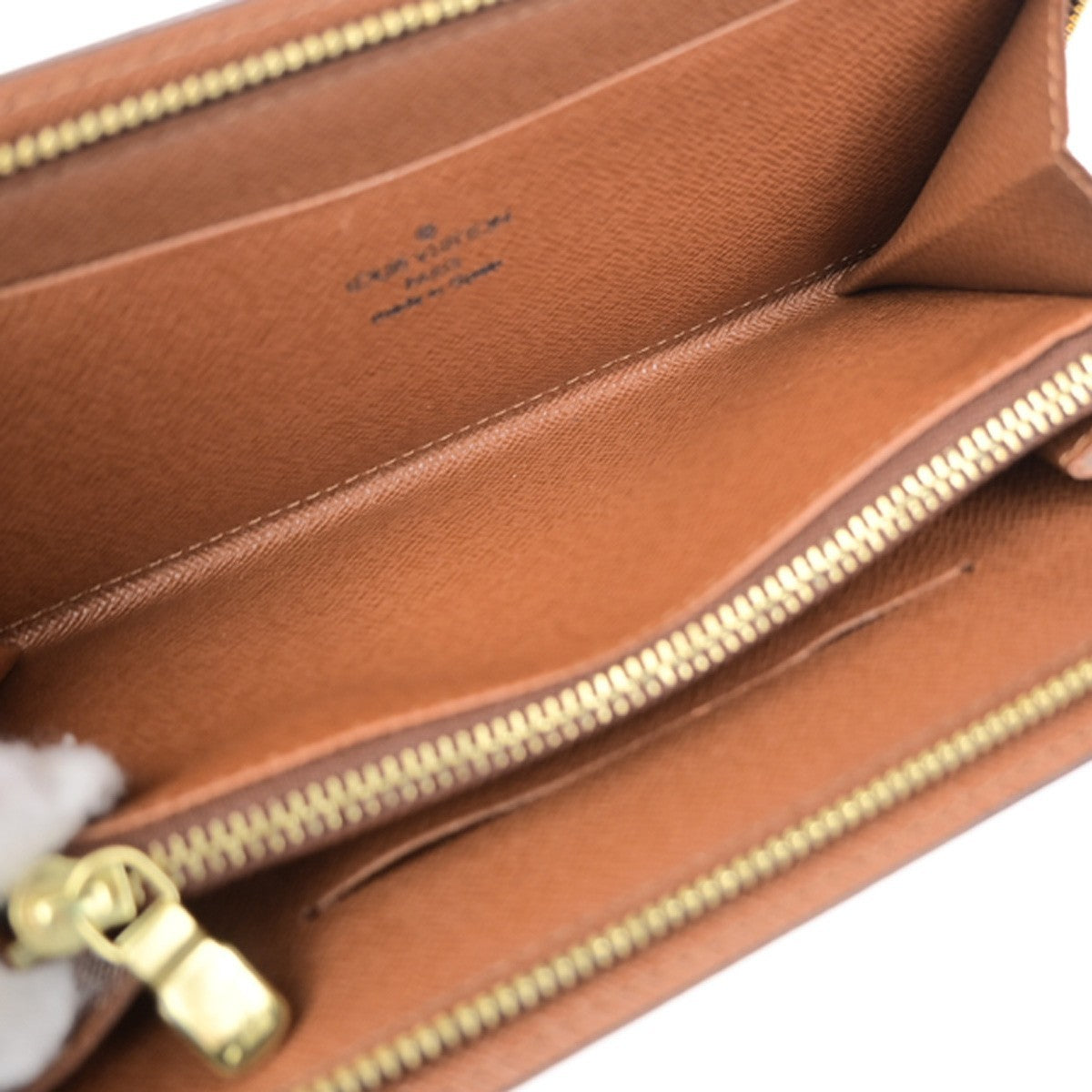 LOUIS VUITTON Porte Monnaie Zip Ling Wallet Monogram Leather BN M61727 80YJ246