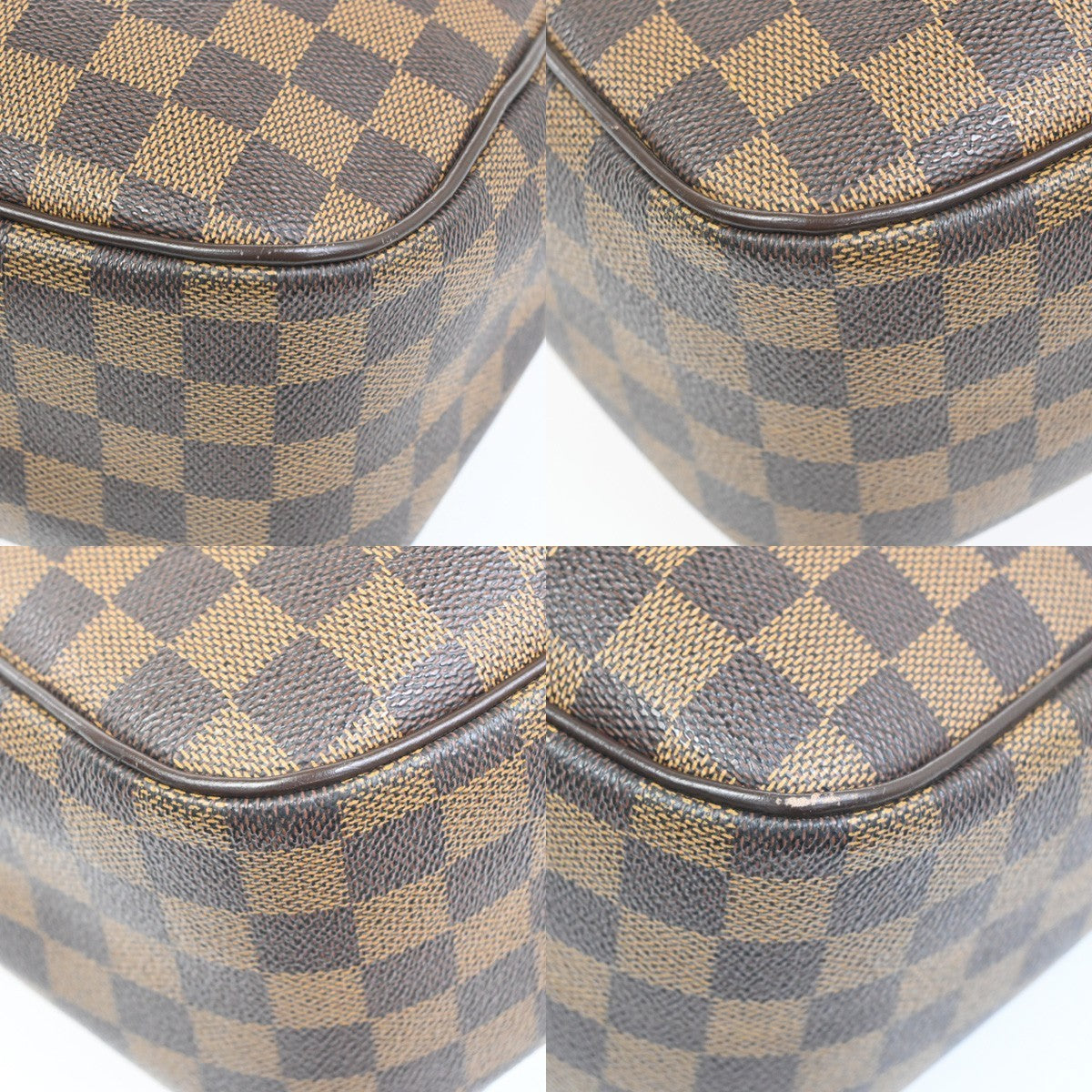 LOUIS VUITTON Parioli PM Shoulder Bag Damier Ebene Leather Brown N51123 73YH940
