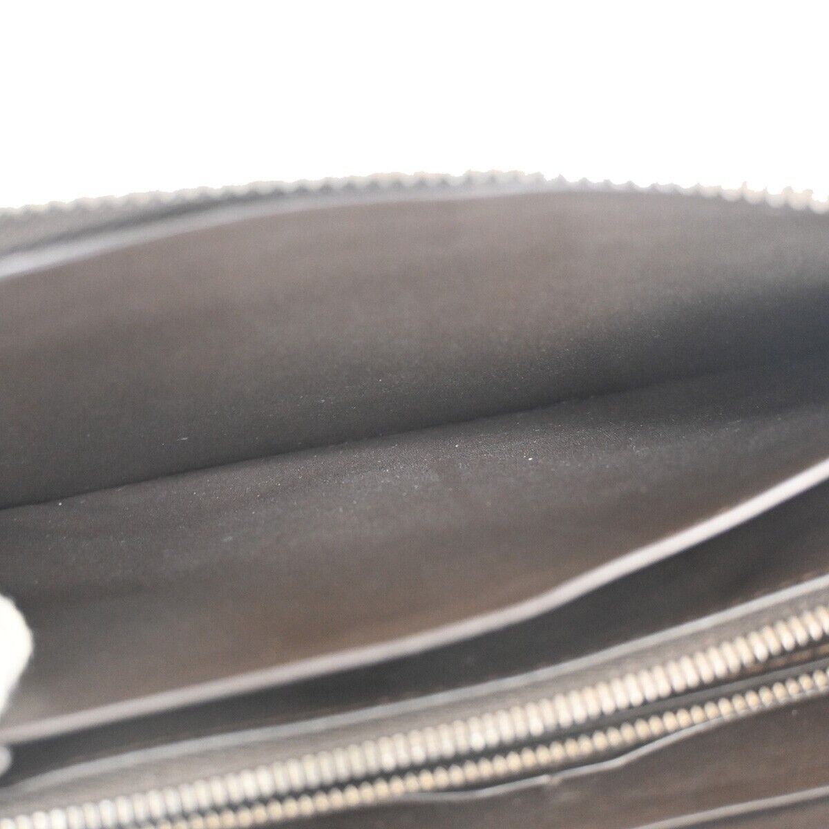 BERLUTI Logo Itauba Long Zip Around Wallet Scritto Leather Brown Italy 16RJ380