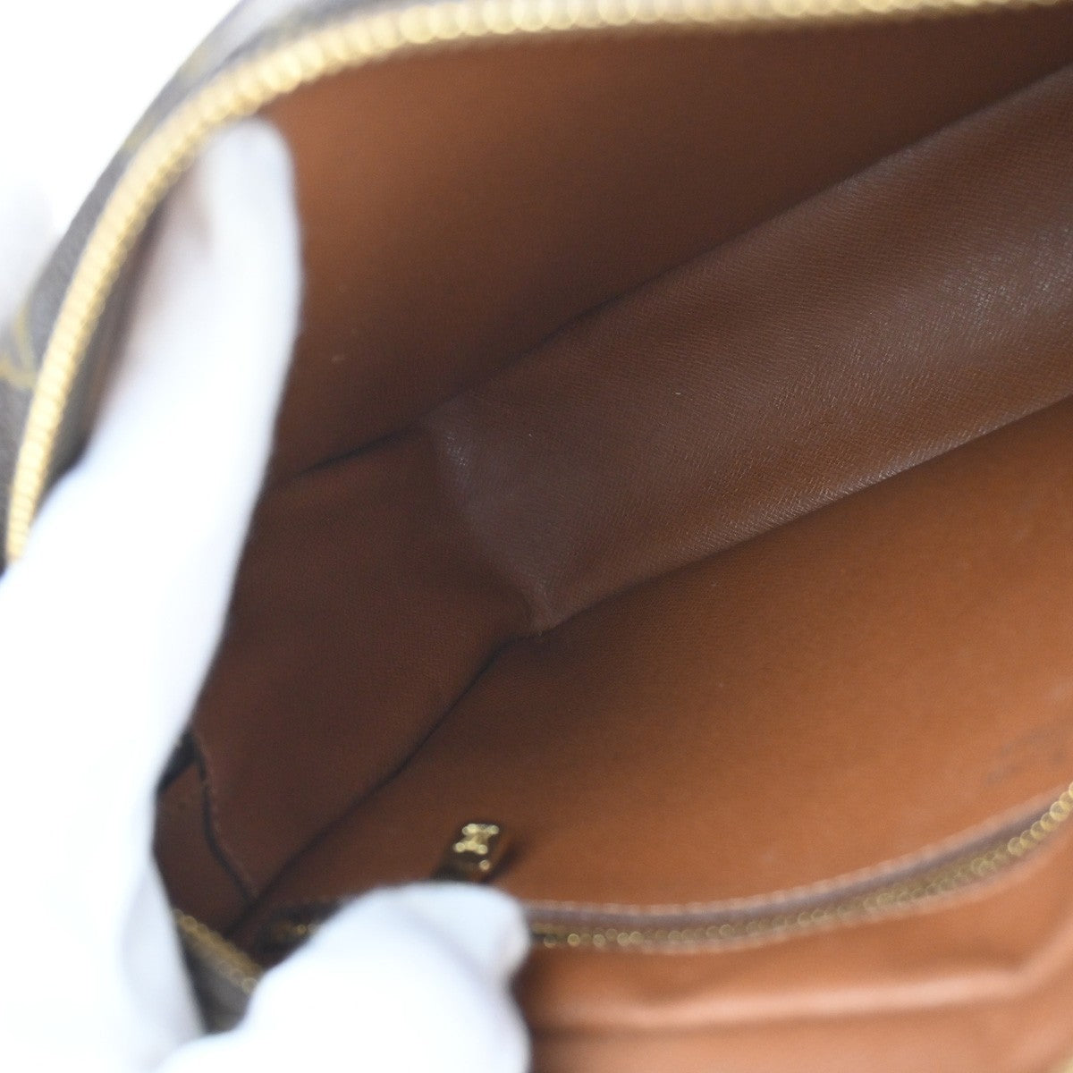 LOUIS VUITTON Trocadero 30 Shoulder Bag Monogram Leather Brown M51272 76SA081