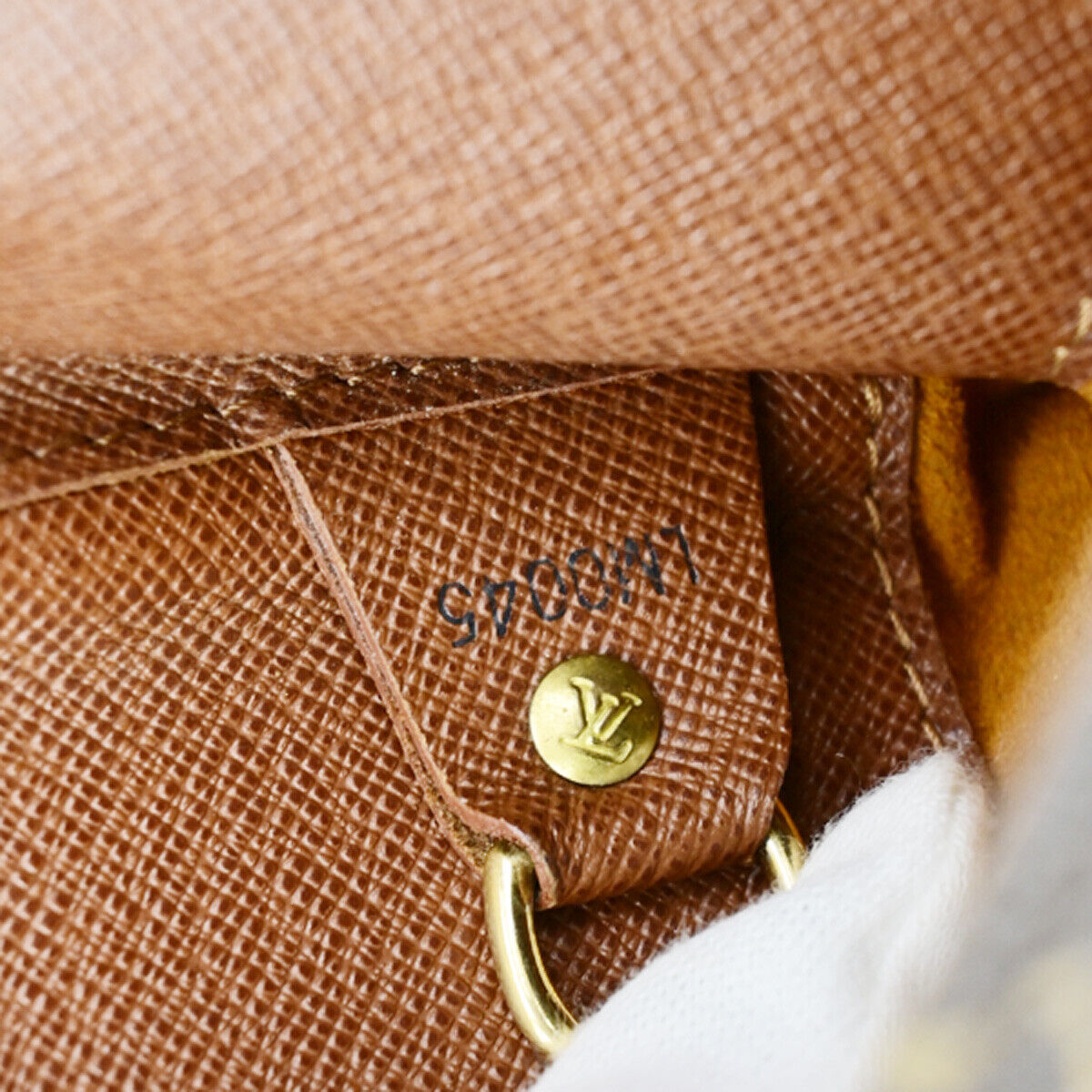 LOUIS VUITTON Musette Shoulder Bag Monogram Leather Brown France M51256 67SJ465