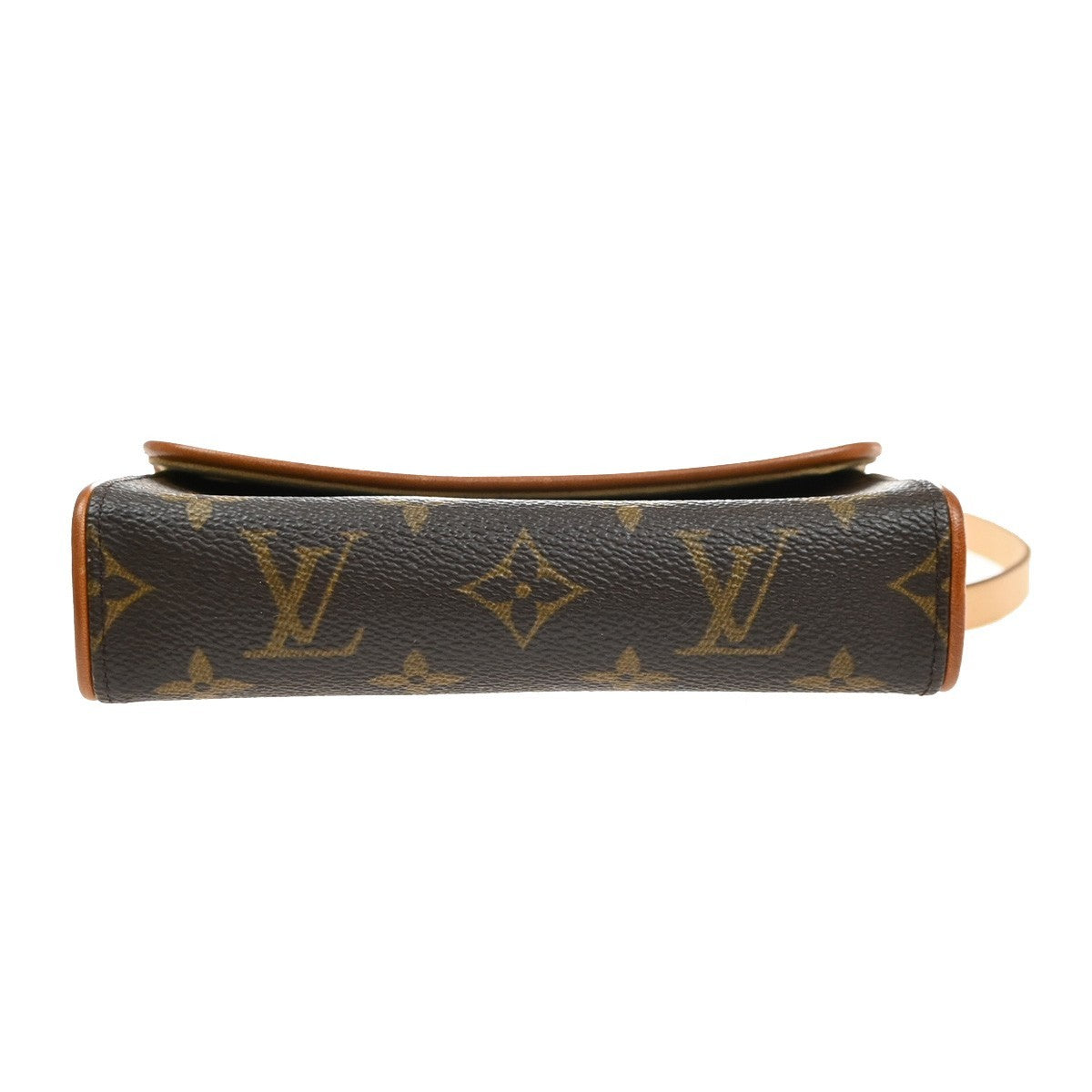 LOUIS VUITTON Pochette Florentine Bum Bag Monogram Leather Brown M51855 85MA630