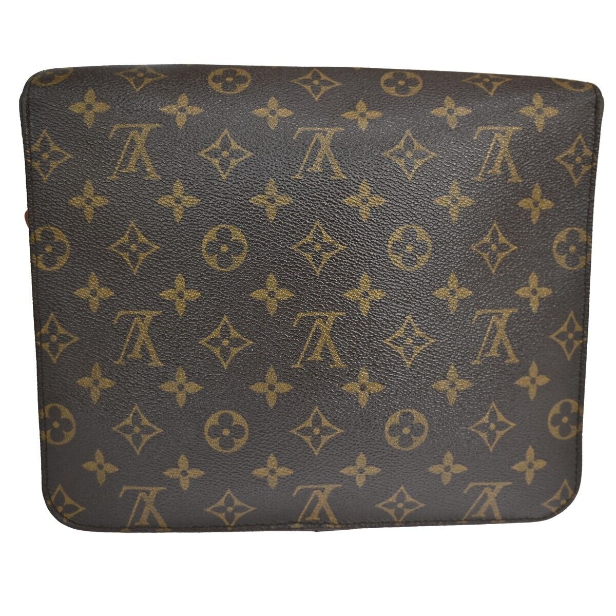 LOUIS VUITTON Cartouchiere GM Shoulder Bag Monogram Leather Brown M51252 83EA173