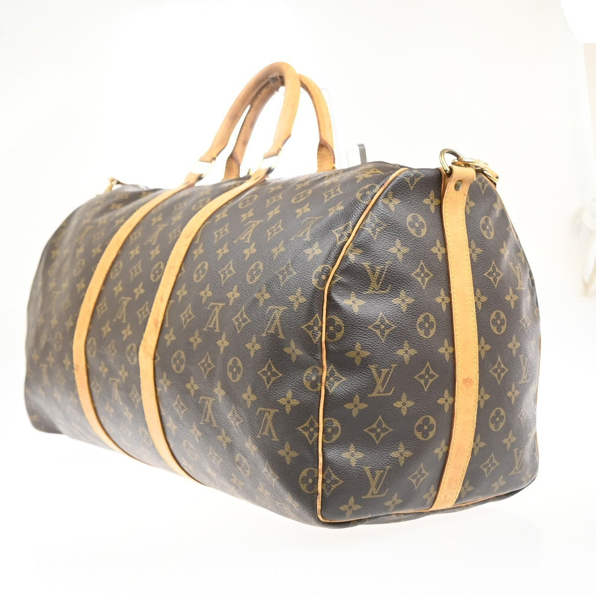 LOUIS VUITTON Keepall Bandouliere 55 2Way Hand Bag Monogram Brown M41414 18MA514