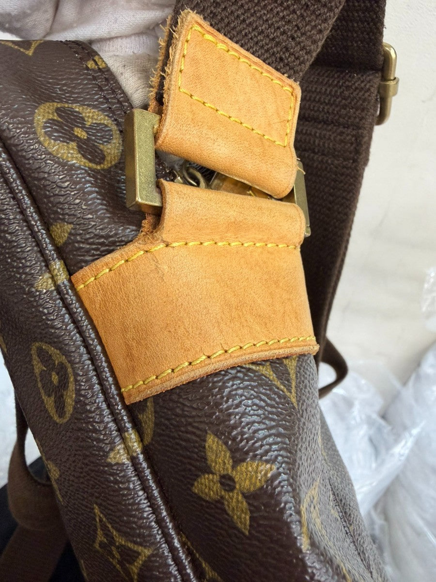 LOUIS VUITTON Sac Bosphore 2Way Hand Bag Monogram Leather Brown M40043 85YH874