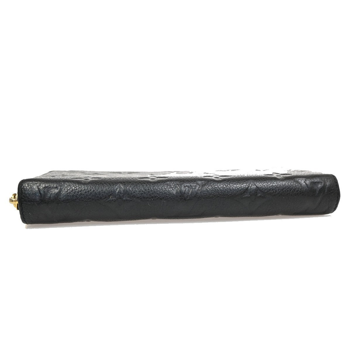 LOUIS VUITTON LV Zippy Long Wallet Monogram Empreinte Balck M93435 76KB293