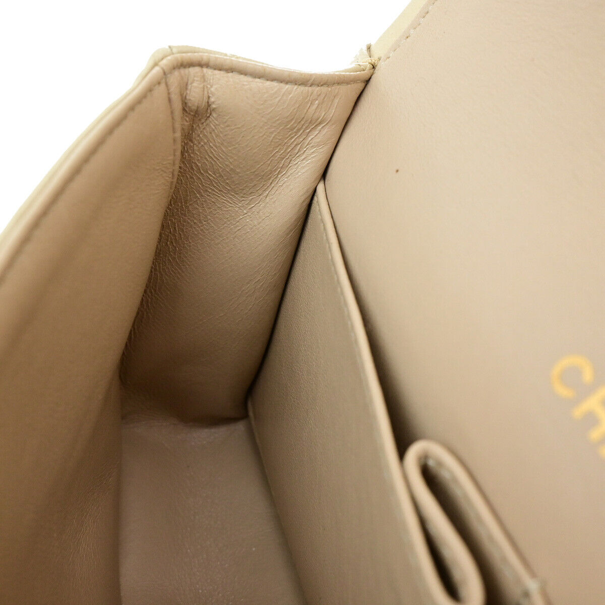 CHANEL CC Matelasse 23 Double Flap Chain Shoulder Bag Leather GHW BE 870RJ890