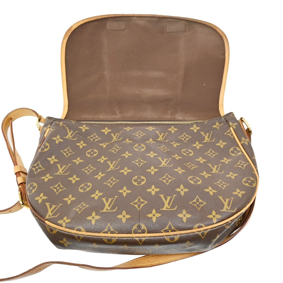 LOUIS VUITTON Menilmontant MM Shoulder Bag Monogram Leather BN M40473 31KB584