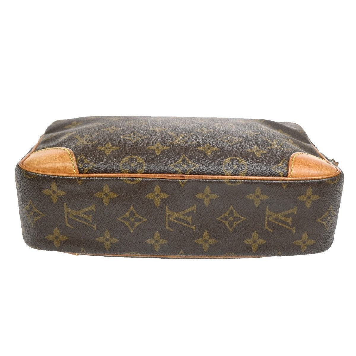 LOUIS VUITTON Trocadero 27 Shoulder Bag Monogram Leather Brown M51274 65PA043