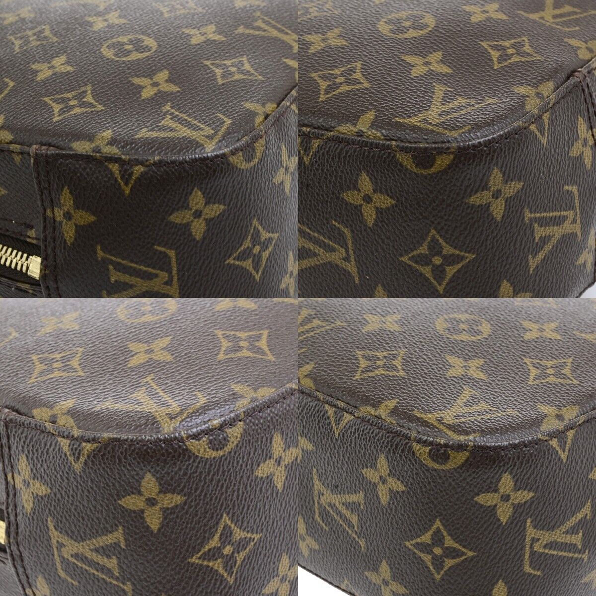 LOUIS VUITTON Spontini 2Way Shoulder Hand Bag Monogram Leather M47500 87ED488