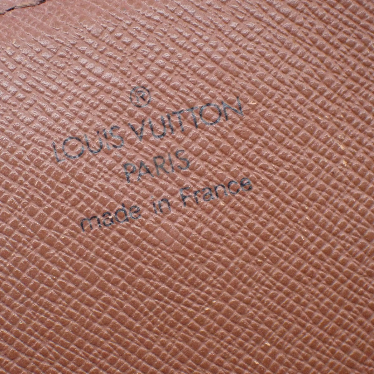 LOUIS VUITTON Cartouchiere GM Shoulder Bag Monogram Leather Brown M51252 32KC955