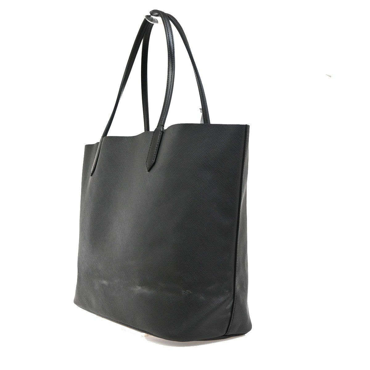 GIVENCHY Logo Antigona Bambi Shoulder Tote Bag PVC Leather Black Italy 67MA682
