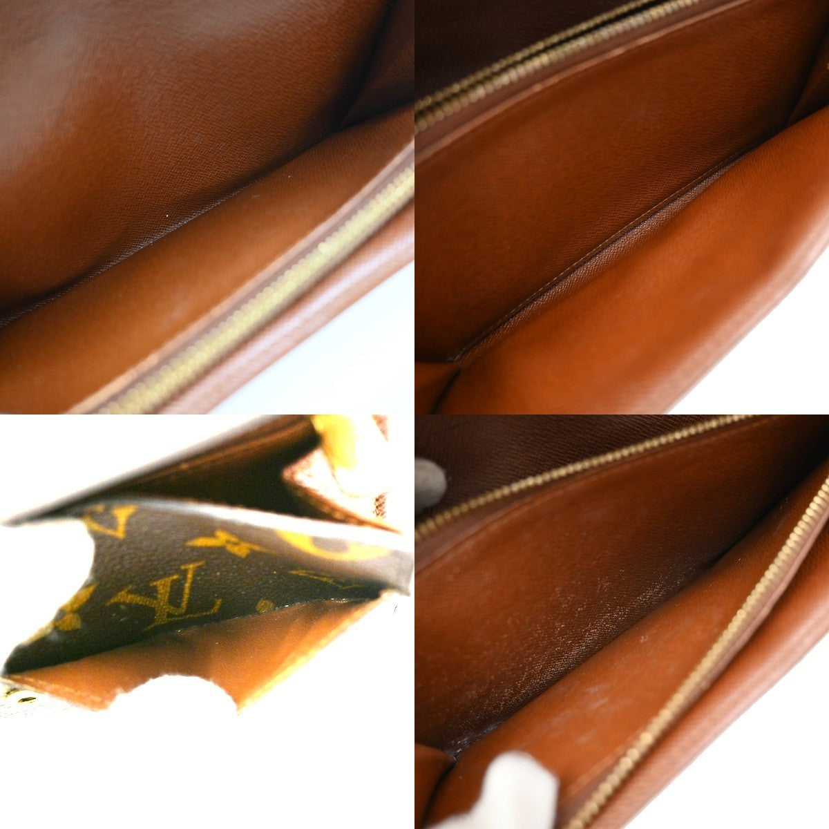 LOUIS VUITTON Porte Monnaie Credit Long Wallet Monogram Leather M61725 04KP145