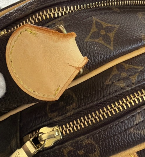 LOUIS VUITTON Reporter PM Crossbody Shoulder Bag Monogram Leather M45254 14YH988