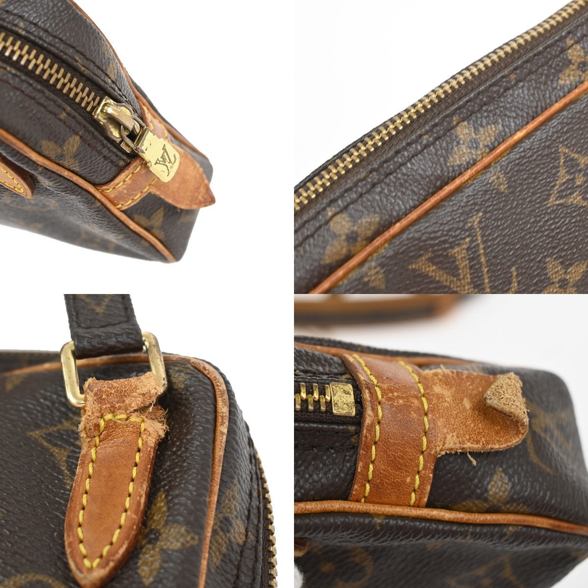 LOUIS VUITTON Marly Bandouliere Shoulder Bag Monogram Leather BN M51828 68YJ056