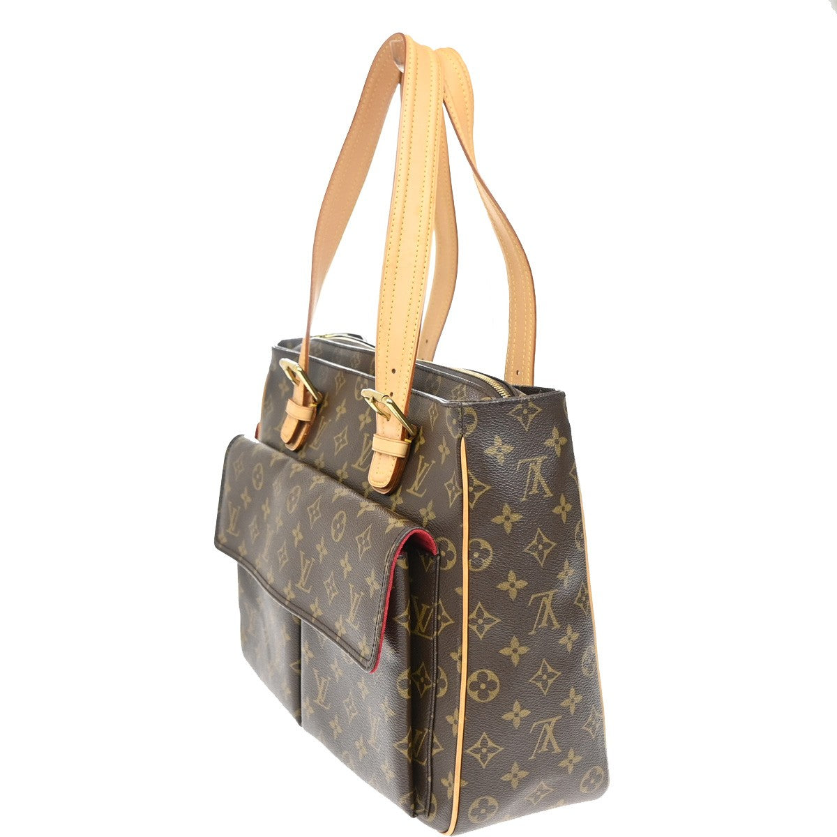 LOUIS VUITTON Multipli Cite Shoulder Bag Monogram Leather Brown M51162 52YH701