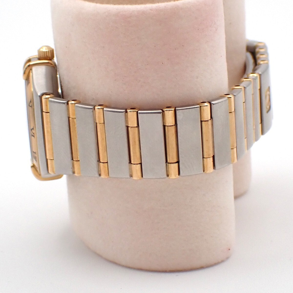 OMEGA Constellation Ladies Watch 1262.75.00 Quartz Diamond Steel Gold 300RK956