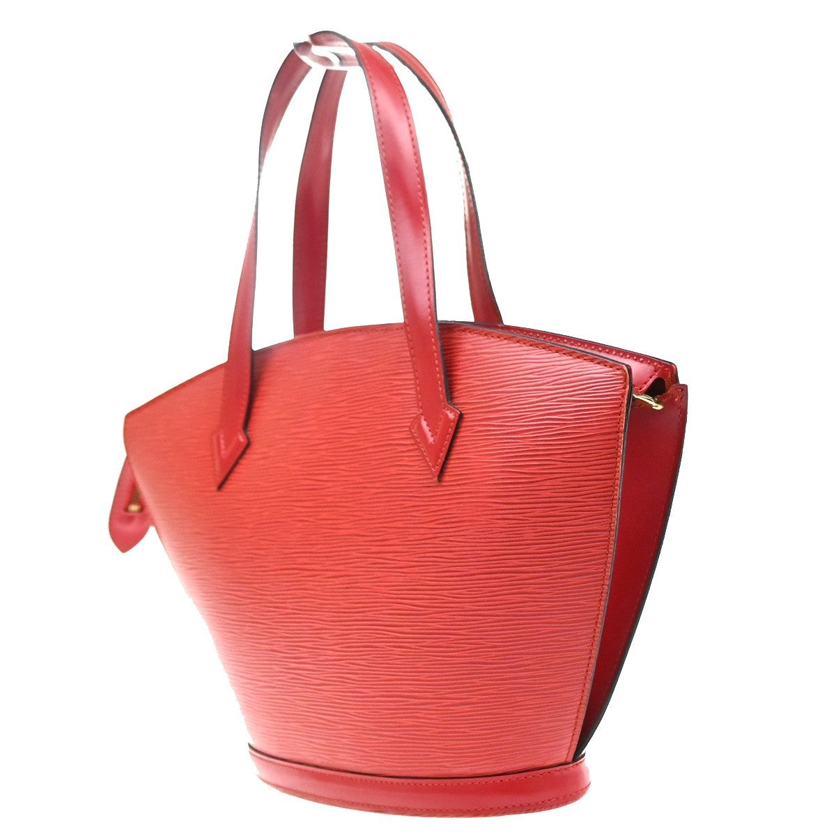 LOUIS VUITTON LV Saint Jacques PM Hand Bag Epi Leather Red France M52277 86YJ145