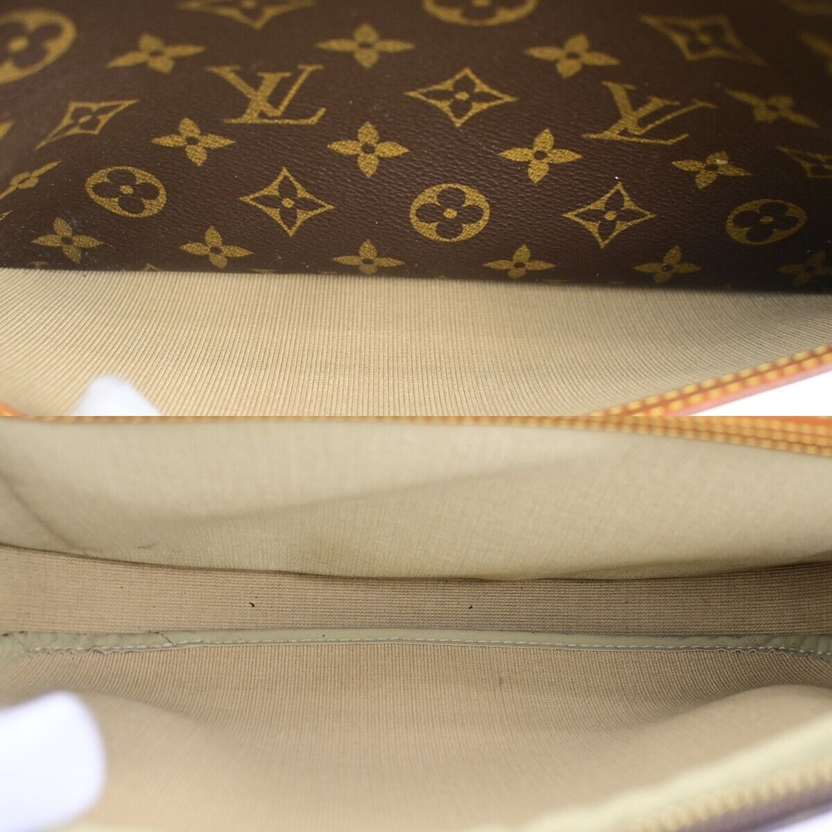 LOUIS VUITTON Reporter PM Crossbody Shoulder Bag Monogram Leather M45254 32HC088