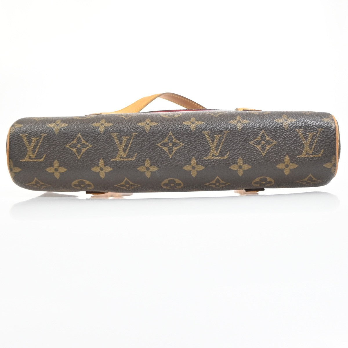 LOUIS VUITTON Sonatine Hand Bag Monogram Leather Brown France M51902 93YH937
