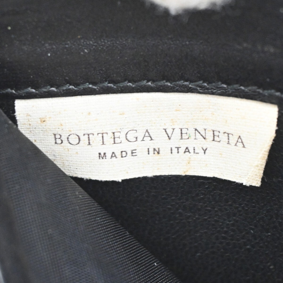 BOTTEGA VENETA Intrecciato Long Zipper Around Wallet Leather Black 67EE240