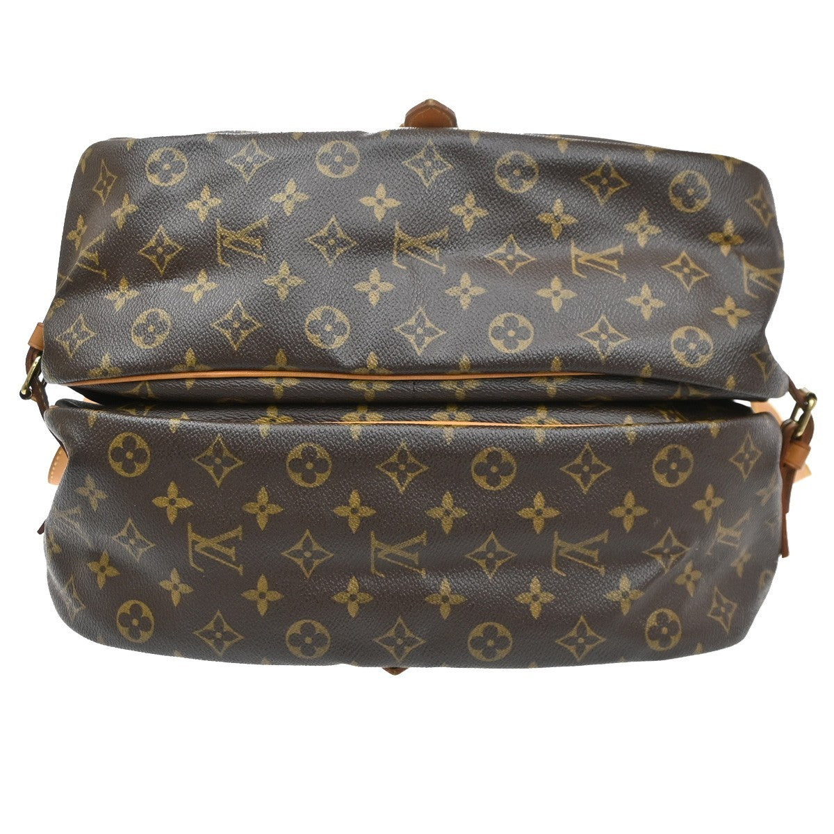 LOUIS VUITTON Saumur 35 Shoulder Bag Monogram Leather BN France M42254 72SA087