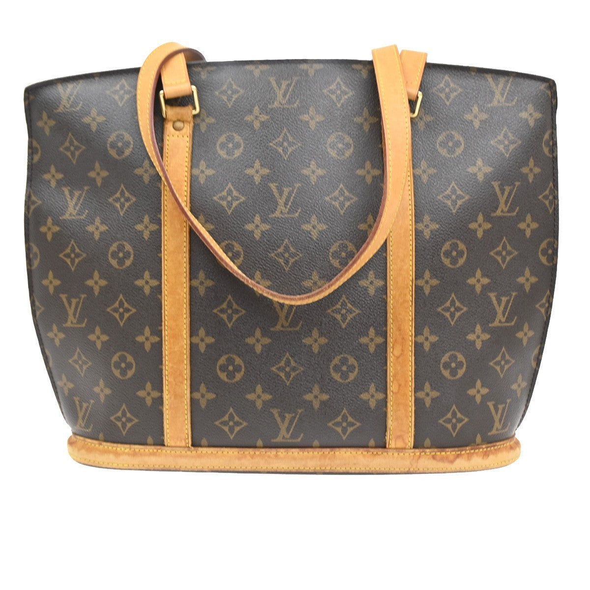 LOUIS VUITTON BABYLONE Shoulder Bag Monogram Leather Brown France M51102 32CA352