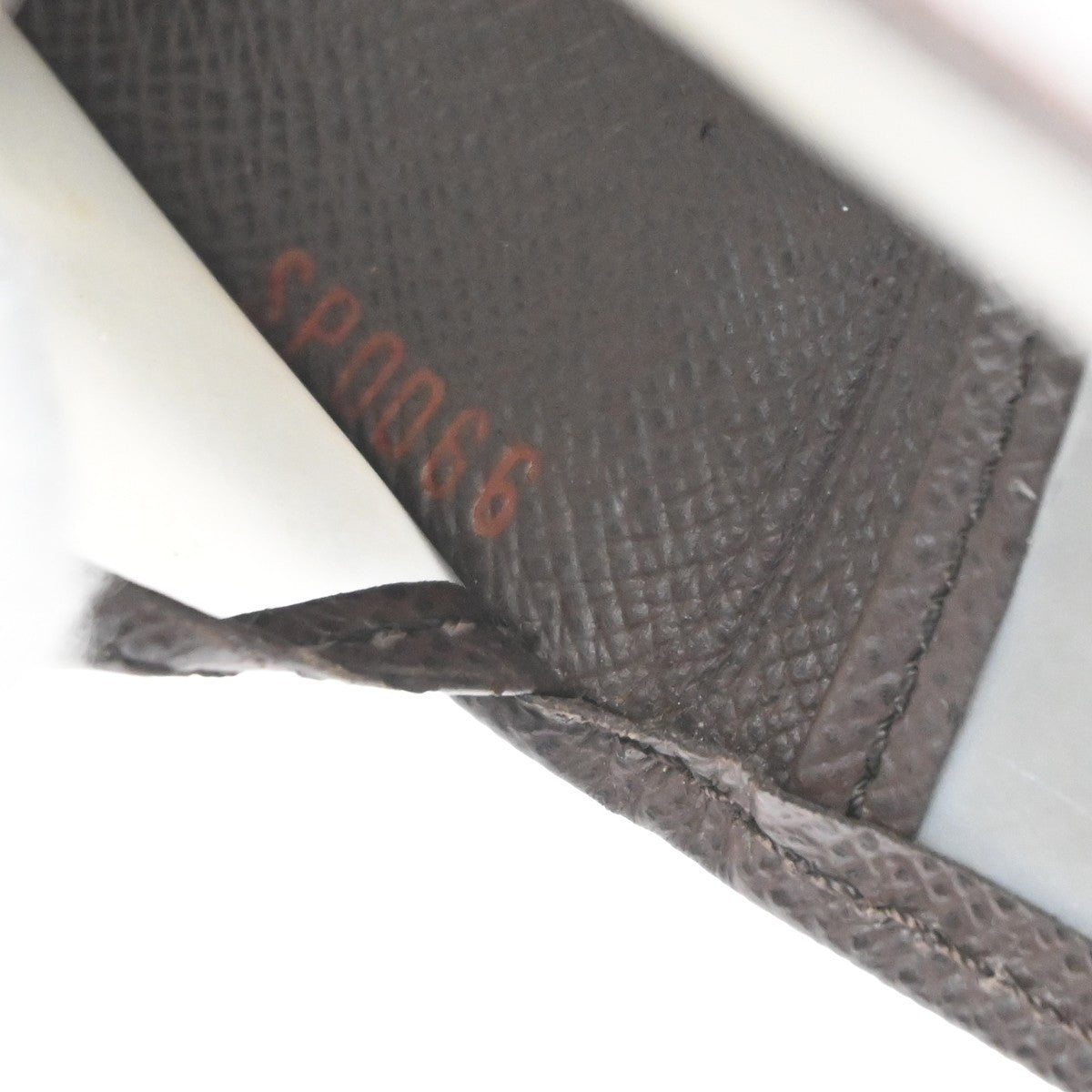LOUIS VUITTON Portefeuille Tresor Etui Papier Wallet Damier Ebene N61202 02KC473