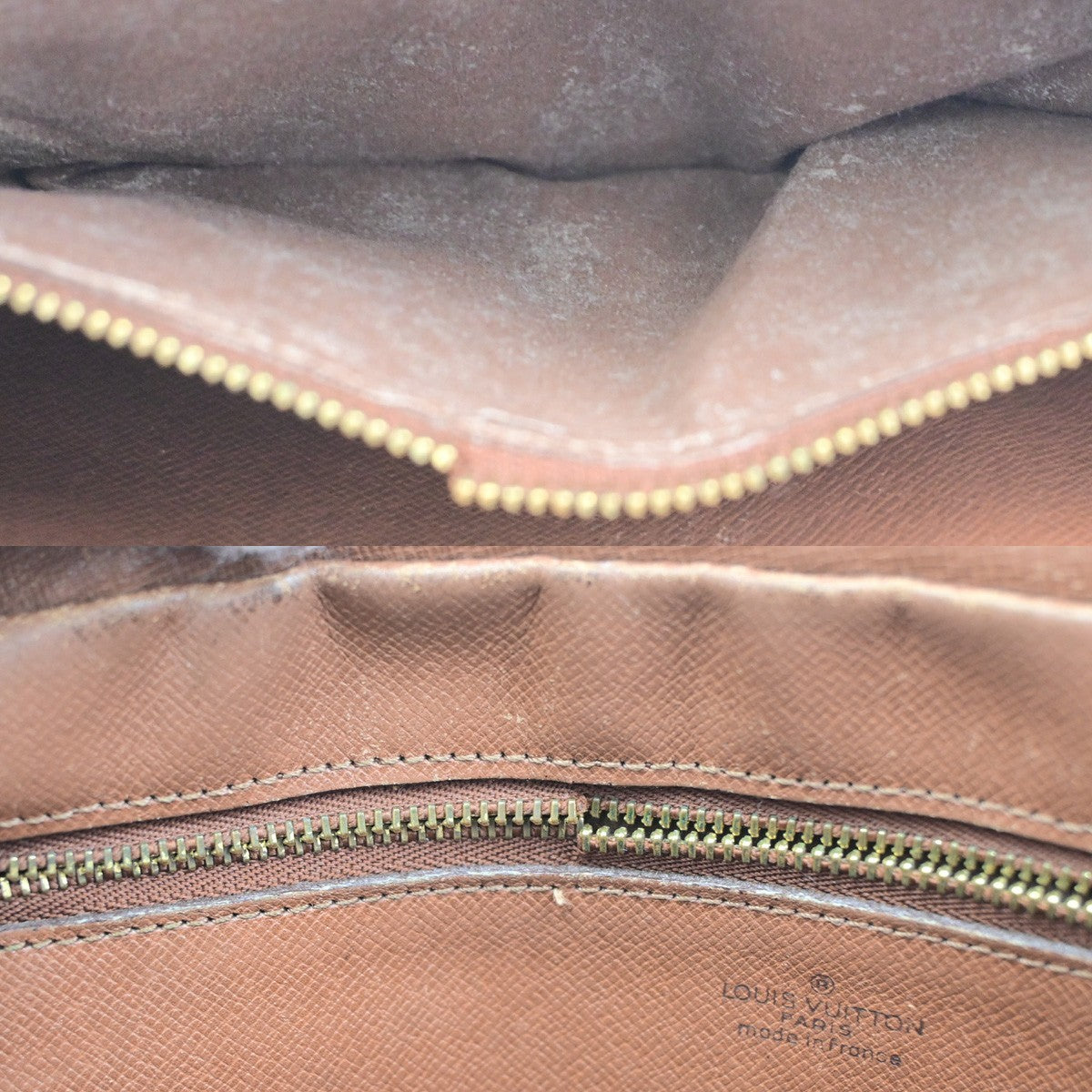 LOUIS VUITTON Marly Dragonne GM Clutch Hand Bag Monogram Brown M51825 08KD211