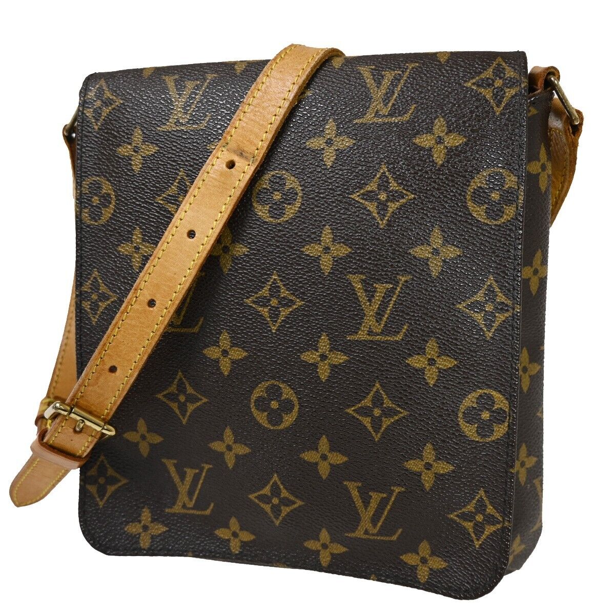 LOUIS VUITTON Musette Salsa Short Shoulder Bag Monogram BN Spain M51258 70SH630