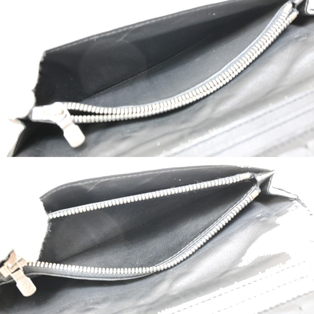 LOUIS VUITTON Brazza Long Bifold Wallet Damier Infini Leather BK N63010 02KA349