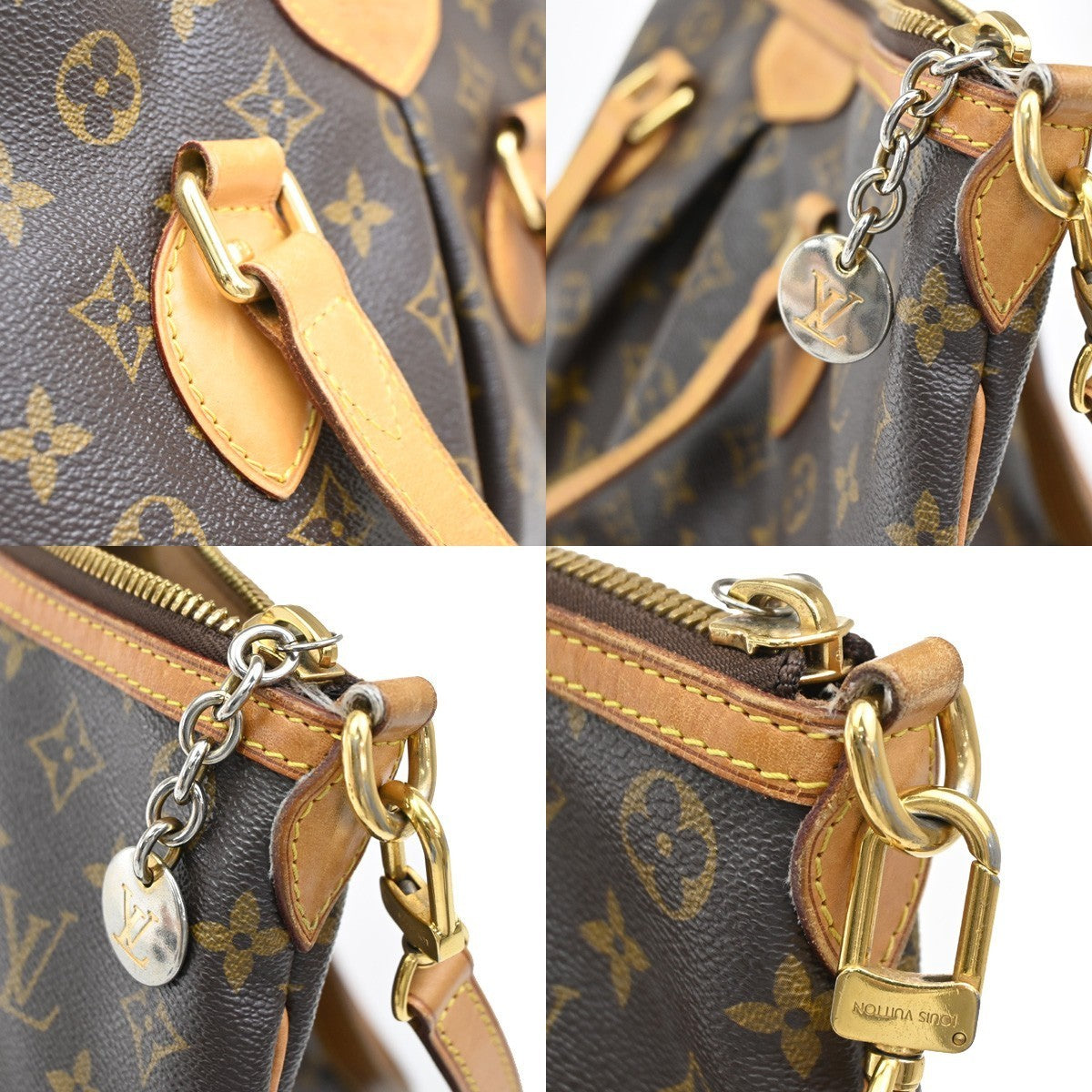 LOUIS VUITTON Palermo PM Shoulder Hand Bag Monogram Leather BN M40145 90CA615