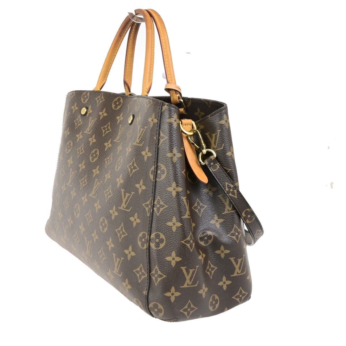 LOUIS VUITTON Montaigne MM Hand shoulder bag Monogram Leather BN M41056 54FB289