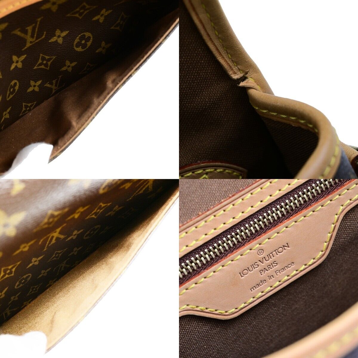 LOUIS VUITTON Sologne Crossbody Shoulder Bag Monogram Leather BN M42250 44RF232