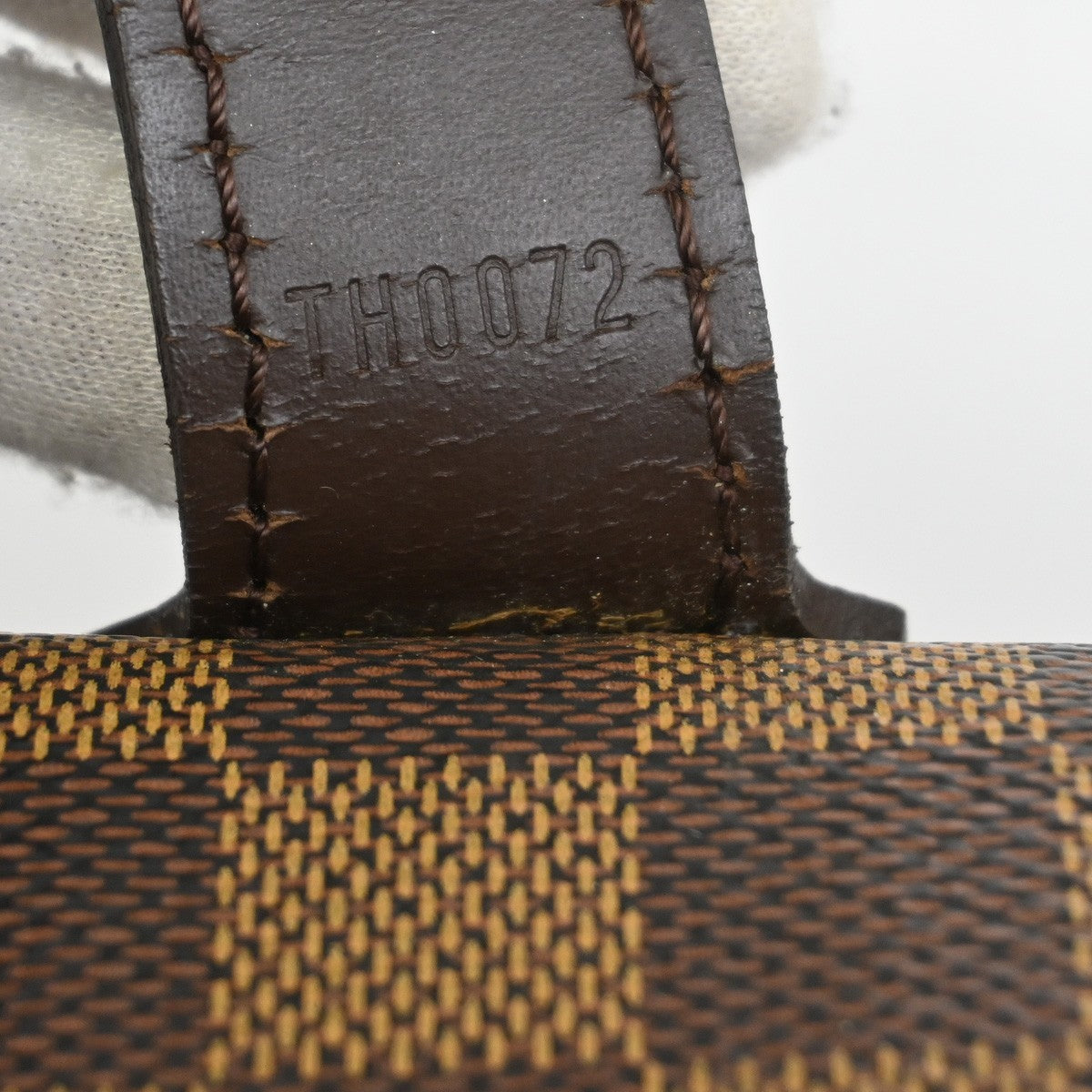 LOUIS VUITTON Broadway Satchel Shoulder Bag Damier Ebene Leather N42270 16TA116