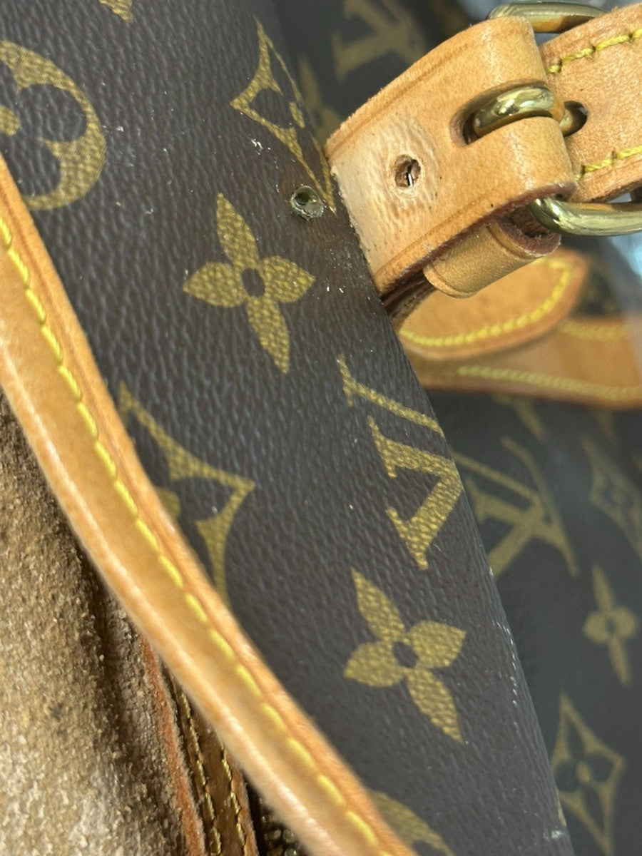 LOUIS VUITTON BUCKET GM Shoulder Tote Bag Monogram Leather Brown M42236 30CA518