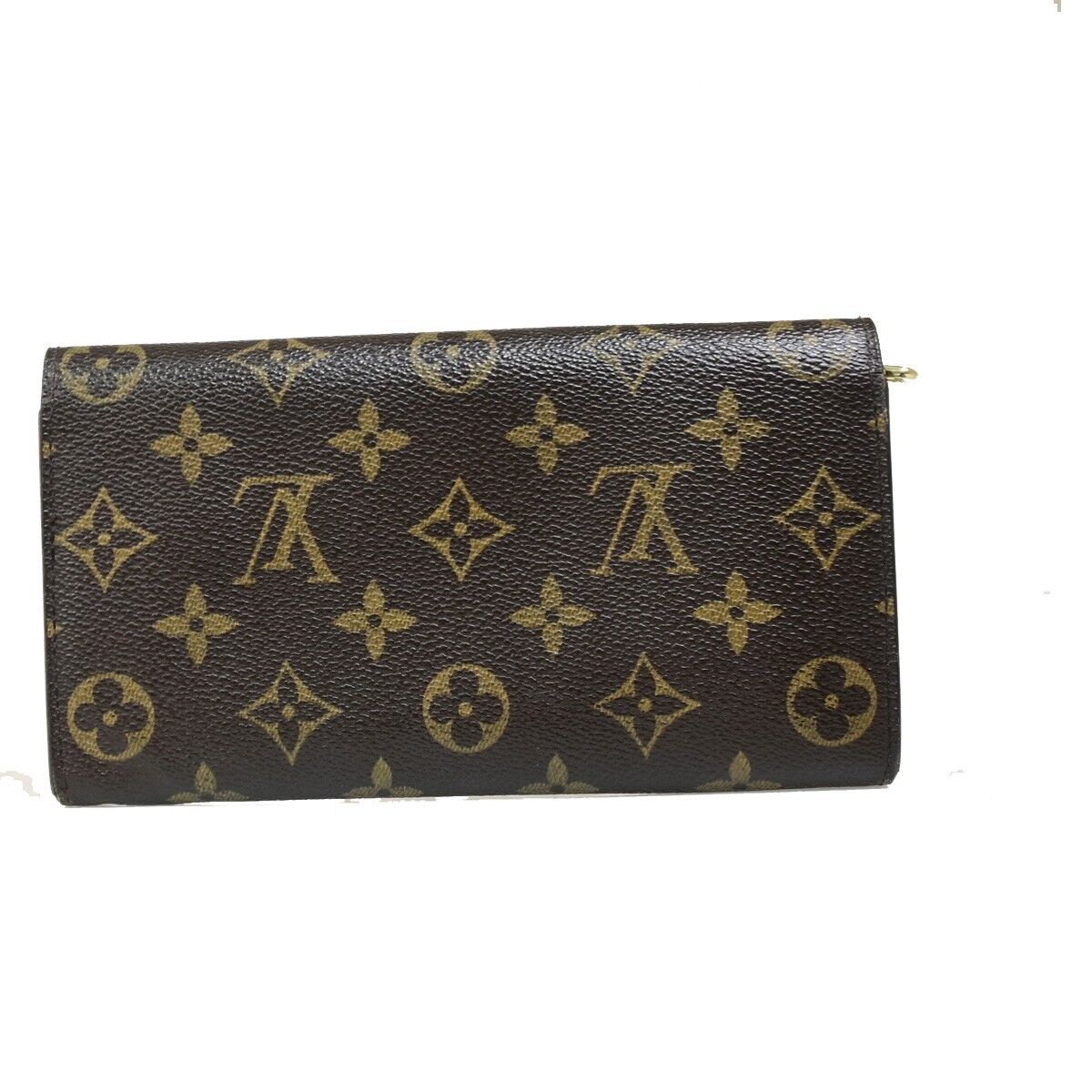LOUIS VUITTON Porte Monnaie Credit Long Wallet Monogram Leather M61726 68FB088
